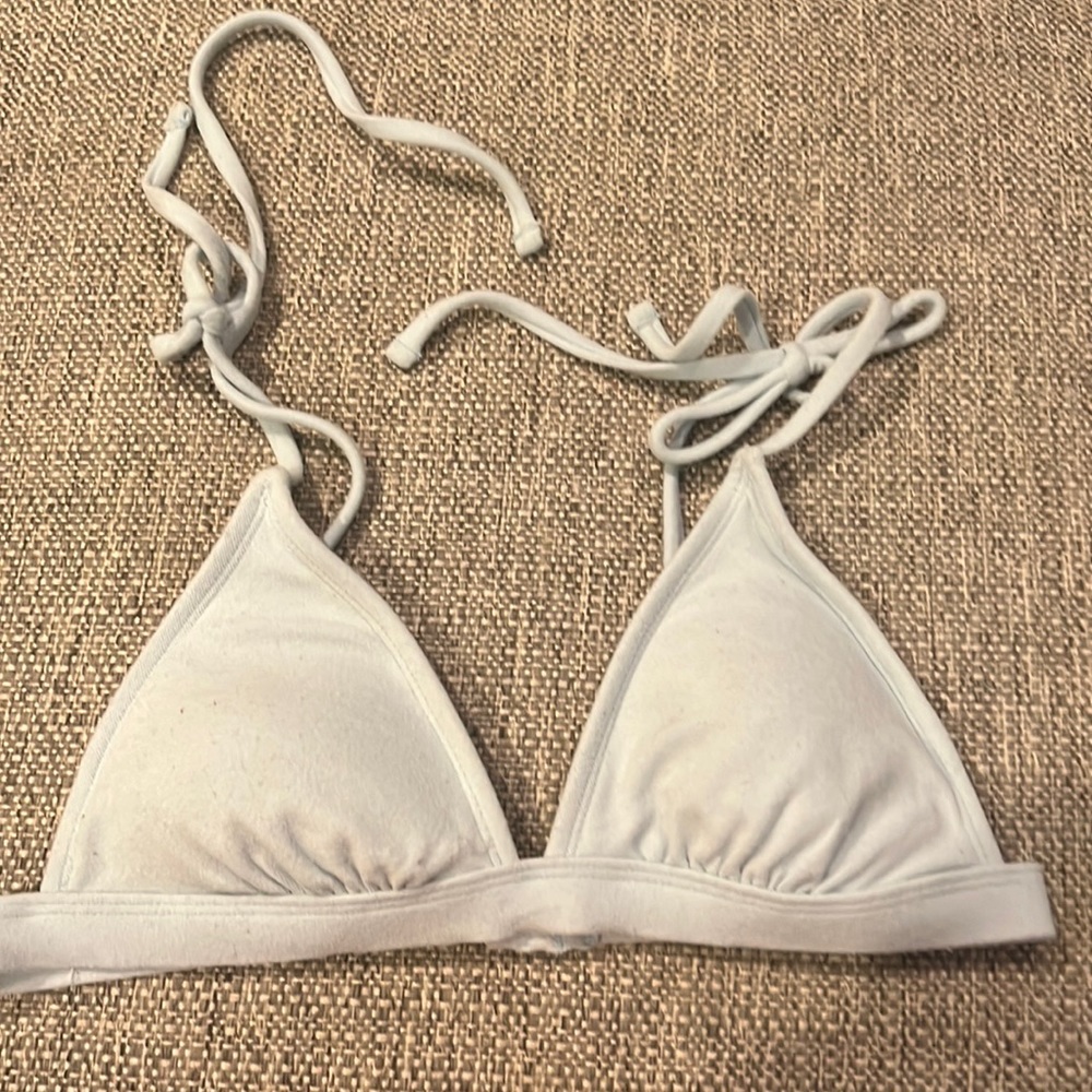 Blue Bikini top size medium